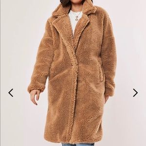 Missguided Teddy Coat